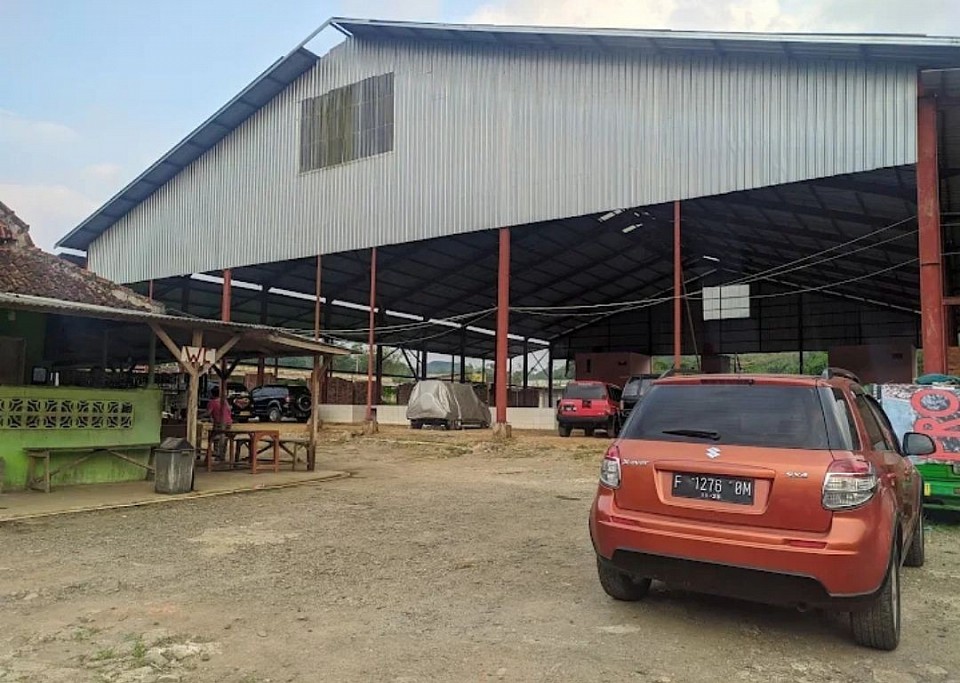 Terminal Jubleg Tampak Area Pasar