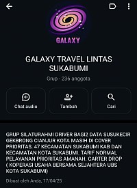 Team Galaxy Travel Lintas Sukabumi